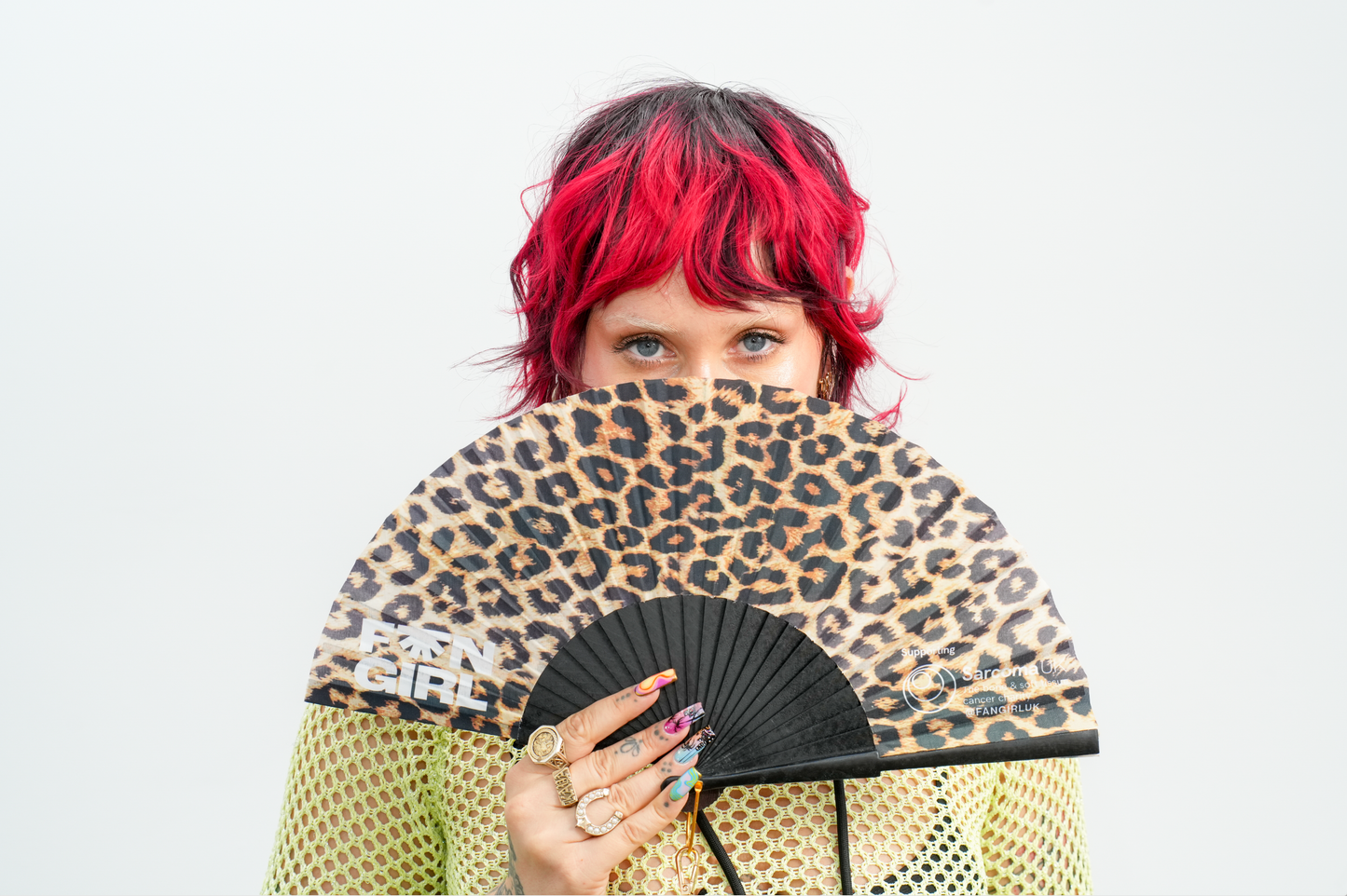 NO.1 FAN WITH NECKLACE | THE LEOPARD